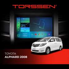 Штатна магнітола Torssen 2K Toyota Alphard 2008 F9464 4G Carplay DSP