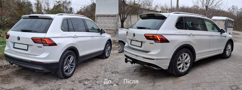 Комплект обвісів R-Line (2016-2020) для Volkswagen Tiguan рр