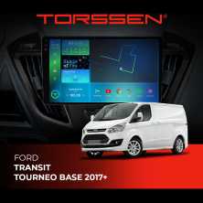 Штатна магнітола Torssen 2K Ford Transit Tourneo base 17+ F10332 4G Carplay DSP
