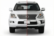 Комплект рестайлінгу 2008-2012 на 2012-2016 Standart для Lexus LX570/450d 2008-2022 рр