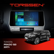Штатна магнітола Torssen 2K Toyota Prado 150 2017+ F106128 4G Carplay DSP