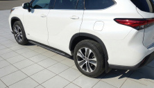 Бокові підніжки OEM (2024+, 2 шт., Алюміній) Toyota Highlander 2019- гг.