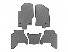 Килимки EVA V2 (2 ряди, Сірий) Nissan Pathfinder R51 2005-2014 рр.