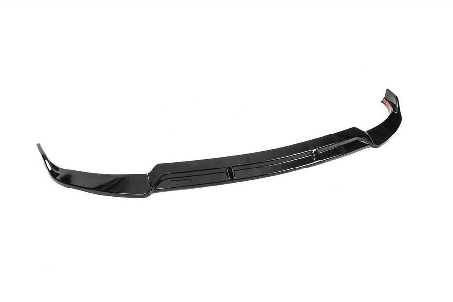 Передня лип накладка V2 1234 Upgrade (чорна, 2018-2021) для Mercedes C-сlass W205 рр