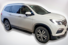 Бічні труби Black (2 шт., нерж) Honda Pilot 2015-2022 рр.
