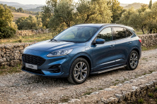 Бокові пороги Duru (2 шт., Алюміній) Ford Kuga/Escape 2019- рр.
