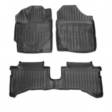 Килимки Stingray 3D (Hybrid, 4 шт) Toyota Yaris 2010-2020 рр.