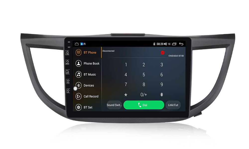 Штатна магнітола Torssen Honda CRV-2012-2016 FL10 4+64Gb 4G Carplay DSP