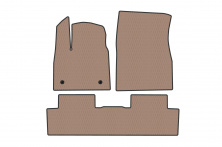 Гумові килимки Carsuit (Бежевий) Renault Megane E-Tech 2022- рр.
