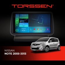 Штатна магнітола Torssen Nissan Note 2005-2013 FL9 4+64Gb 4G Carplay DSP