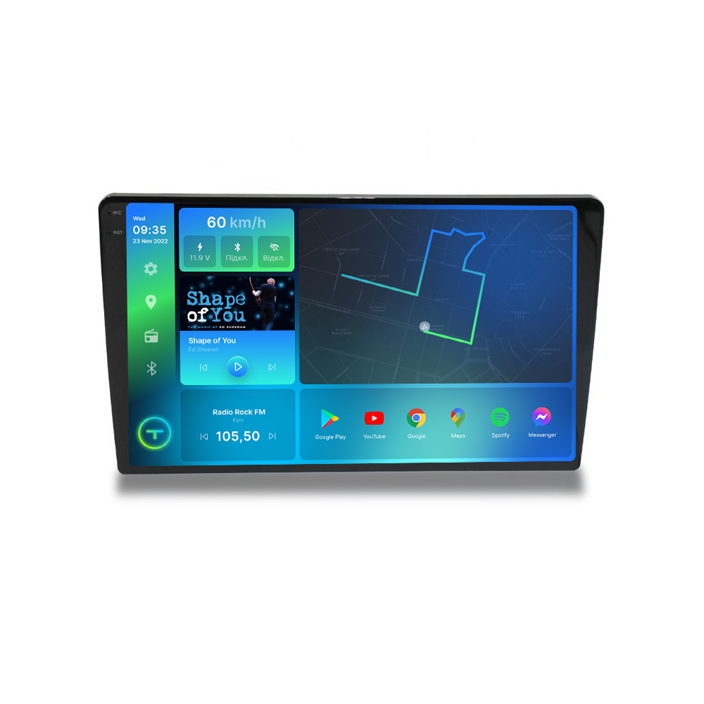 Штатна магнітола Torssen 2K Kia Ceed 06-12 FL9 4+64Gb 4G Carplay DSP