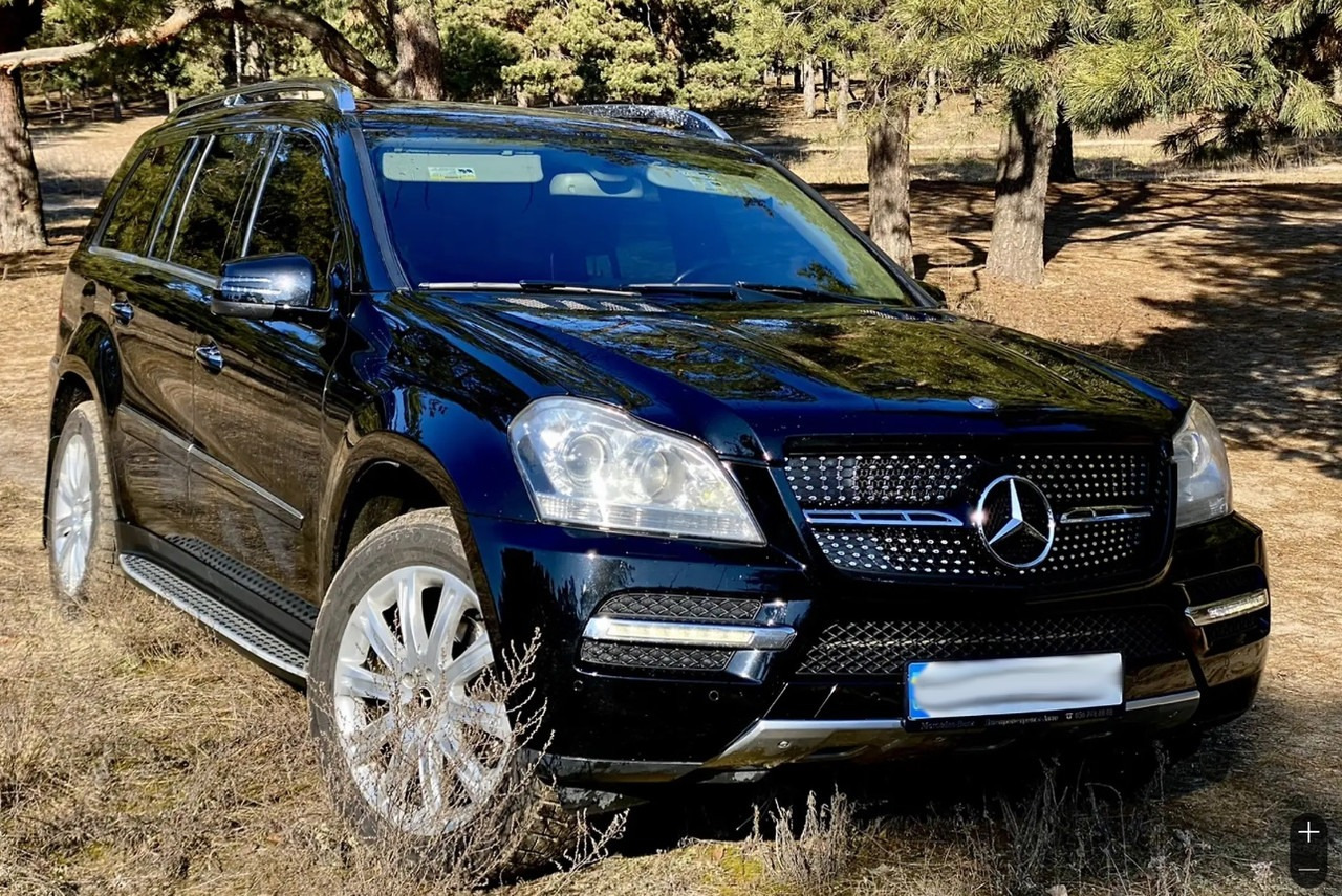 Передня решітка Diamond (2006-2009) для Mercedes GL сlass X164 рр