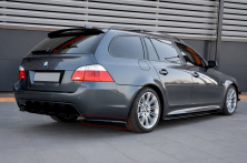 Задні FLAP накладки DPT (чорний глянець) BMW 5 серія E60/E61 2003-2010 рр.