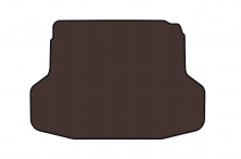 Гумовий килимок в багажник Carsuit (Купе, коричневий) Honda Civic Sedan VII 2001-2006 рр.