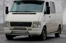 Кенгурятник WT022 (нерж) Volkswagen LT 1995-2006 рр.