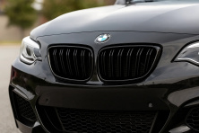 Ніздрі M-Look (чорний глянець) BMW 2 серія F22/F23 2014-2021 рр.