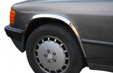 Накладки на арки 1982-1989 (4 шт, нерж) Mercedes W201 (190) 1982-1993 рр.