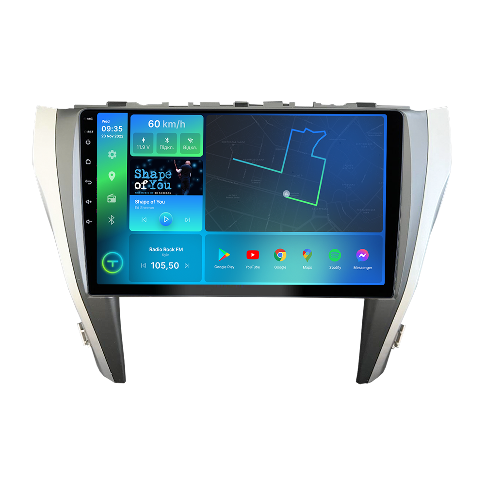 Штатна магнітола Torssen 2K DTS Toyota Camry 55 B/G F10432 4G Carplay DSP