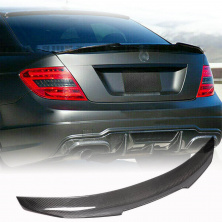 Спойлер SD V5 (Карбон) Mercedes C-class W204 2007-2015 рр.
