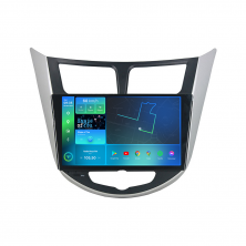 Штатна магнітола Torssen 2K Hyundai Accent 2011-2018 B/G F9464 4G Carplay DSP