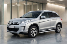 Бокові пороги Mevsim Grey (2 шт., Алюміній) Citroen C-4 Aircross 2012-2017 рр.