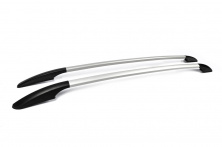 Рейлінги OmsaLine Solid (2 шт, сірі) Peugeot 3008 2016-2023 рр.