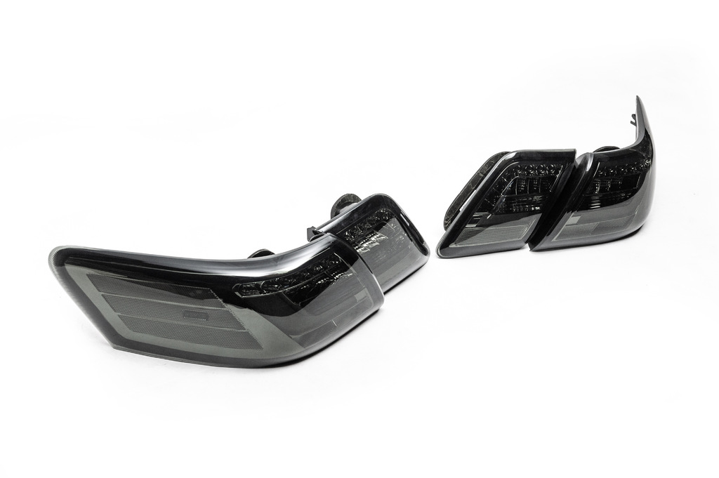 Задні ліхтарі (2 шт, LED Black) для Toyota Camry 2006-2011 рр