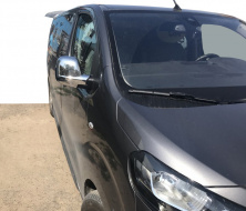 Накладки на дзеркала (2 шт., пласт.) Carmos Opel Vivaro 2019- рр.