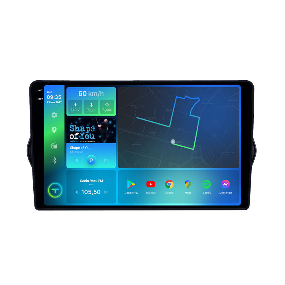 Штатна магнітола Torssen 2K DTS Fiat Tipo/Egea 2015-2020 F9432 4G Carplay DSP