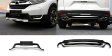 Передня та задня накладки 2016-2019 (2 шт) для Honda CRV рр