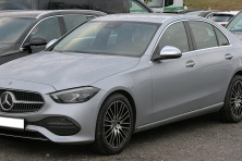 Накладки на зеркала (2 шт, нерж.) Mercedes C-class W206 2022- рр.