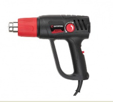 Фен технічний 2000 Вт, 2 режими, регулювання, 50-600 ° C, 250-500 л/хв INTERTOOL