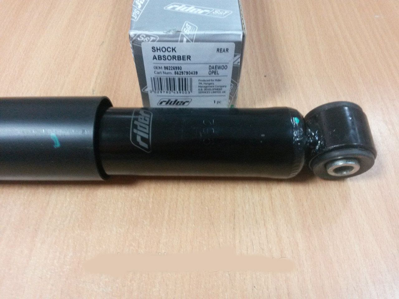 Амортизатор задній Daewoo Lanos/Sens RIDER