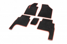 Килимки EVA (чорні) 2006-2010 Hyundai Santa Fe 2 2006-2012 рр.