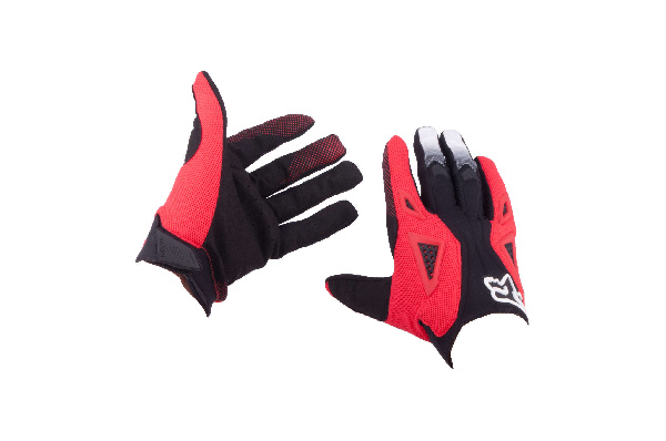 Перчатки DIRTPAW (mod:034, size:M, черно-красные) FOX