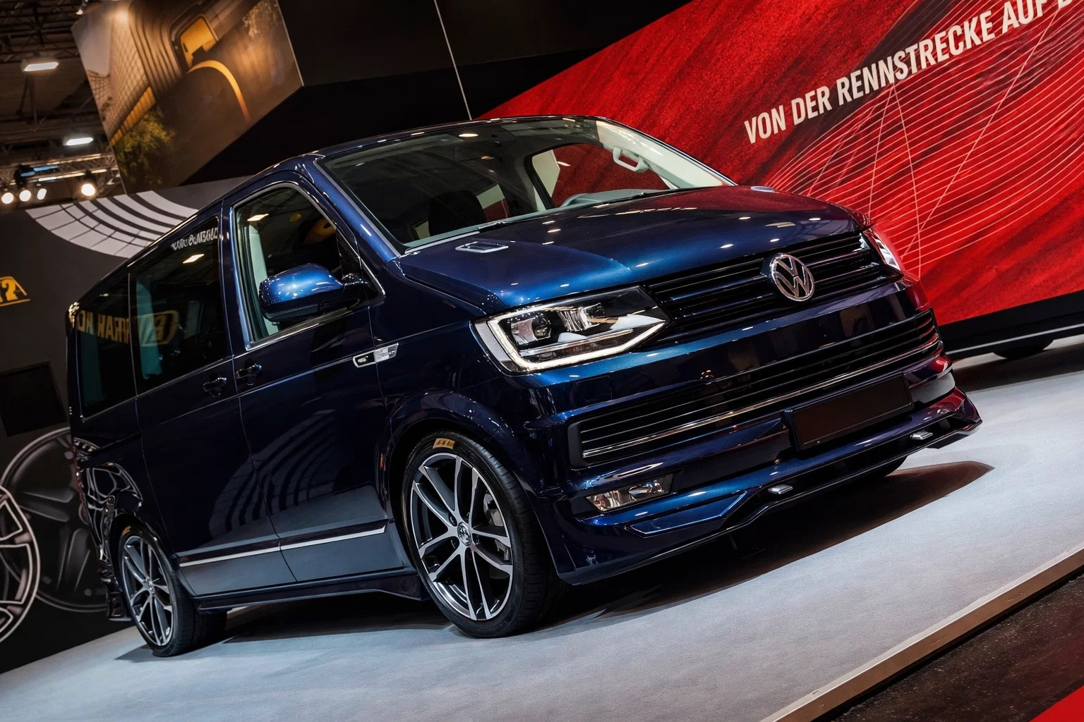 Накладка на передній бампер ABT Original 2015-2018 (під фарбування) для Volkswagen T6 рр