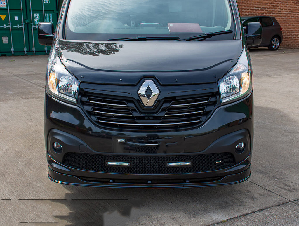 Передня лип накладка (ABS) для Fiat Talento 2016- рр