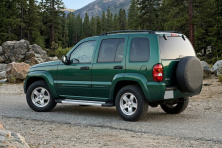 Бокові пороги Vision New Grey (2 шт., Алюміній) Jeep Cherokee/Liberty 2002-2007 рр.