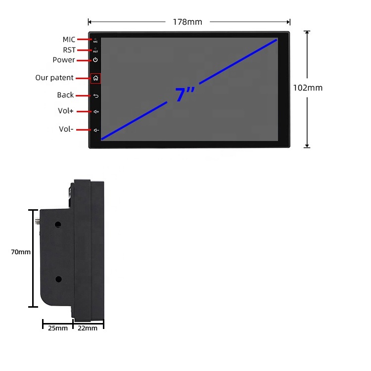Мультимедіа TORSSEN M768 Carplay 4G DSP