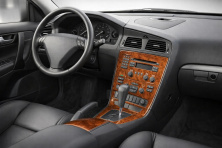 Накладки на панель (2000-2005) алюміній Volvo S60 2000-2009 рр.