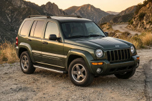 Бокові пороги BlackLine (2 шт., Алюміній) Jeep Cherokee/Liberty 2002-2007 рр.