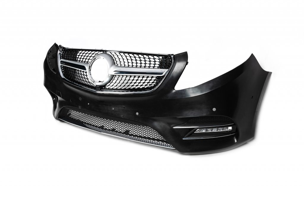 Передня решітка Diamond (2014-2019 для V-class) для Mercedes Vito/V-class W447 2014- рр
