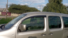 Вітровики (2 шт., Sunplex Sport) Renault Kangoo 2008-2020 рр.