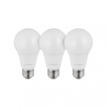 Светодиодные лампы, набор 3 ед. LL-0017, LED A60, E27, 15 Вт, 150-300 В, 4000 K, 30000 г, гарантия 3 года