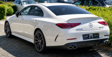 Задній дифузор з насадками (Дизайн GT53) для Mercedes CLS C257 2018- рр