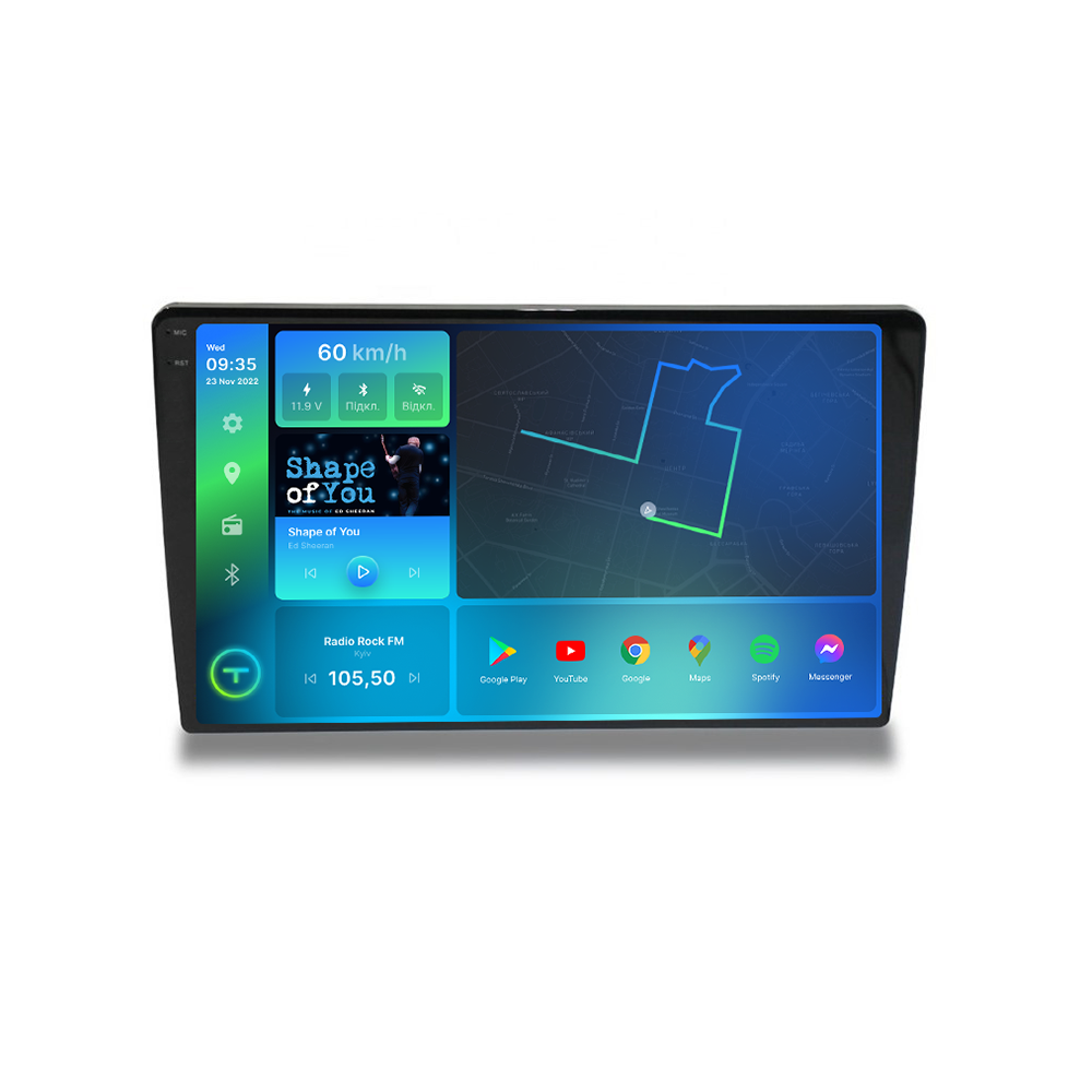 Штатна магнітола Torssen 2K Renault Sandero/Duster 18+F98256 4G Carplay DSP