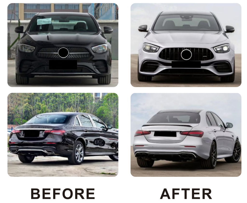 Комплект обвісів AMG E63 (для 2020-2024) для Mercedes E-сlass W213 рр