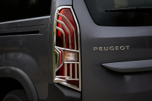 Накладки на стопи (2 шт, ABS) Peugeot Partner/Rifter 2019- рр.