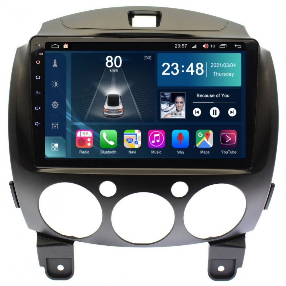 Штатна магнітола Torssen Mazda 2 07-14 F9432 4G Carplay DSP