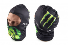 Підшоломник (mod:WL-AC033) (MONSTER ENERGY, чорний) KML